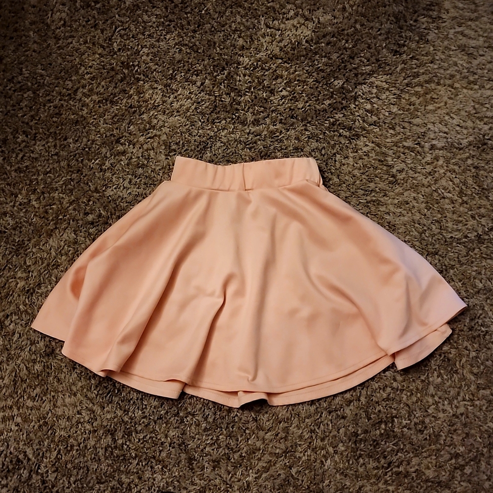 Pink Flared Skirt - S